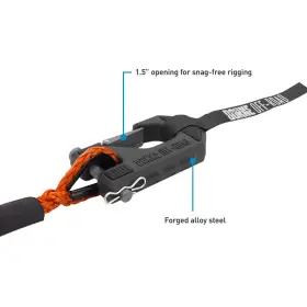 BNWN-SR-38-85KOR BORNE OFF-ROAD Winch Hook Rope Strap #3
