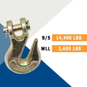 FH406 BOXER Forged Clevis Slip Hook Breaking Strengt #2