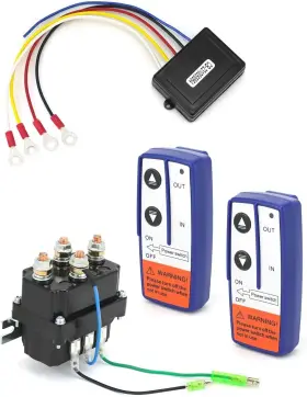 795973618528 Wireless Remote Control Winch Steel Waterproof