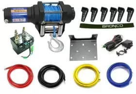 AC-12022 BRONCO ATV Winch Synthetic Rope 1500