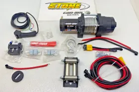 715007071 CAN-AM Steel Cable Pulling Winch Utv Atv Kit 2500