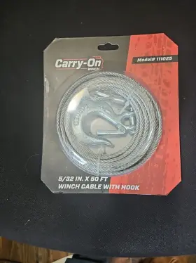 111025 CARRY-ON Winch Cable Hook 2500
