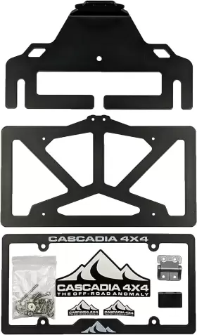 691202182290 CASCADIA 4X4 Flipster Winch License Plate Hawse #3