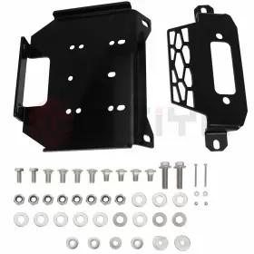 Z16396501G CCIYU Steel Standard Winch Mount Kit Rzr Turbo 900 #3