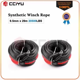 Z82680201G CCIYU Synthetic Winch Line Cable Recovery Rope Atv