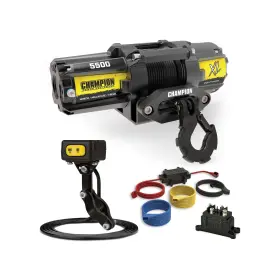 100723 CHAMPION POWER EQUIPMENT Atv Utv Synthetic Rope Winch