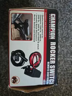 C18014 CHAMPION POWER EQUIPMENT Winch Rocker Switch Remote #2