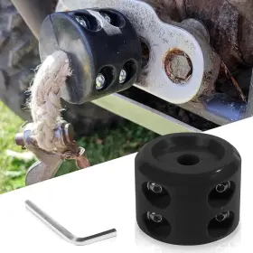 COUSLCD-11122 COUSLCD Car Rubber Winch Stopper Cable Hook