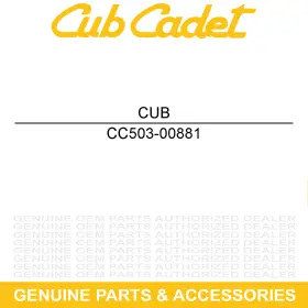 503-00881 CUB CADET Winch 3500 MX750 MX550 CX750 CX700 CX500