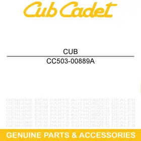 503-00889A CUB CADET Hook MX550 MX750 CX750 Eps Crew