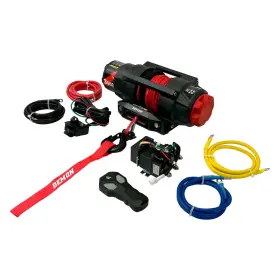PAWI-3500HD DEMON Winch Synthetic Rope Wireless Remote