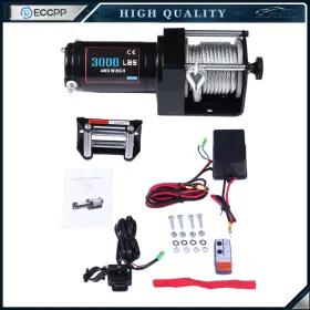E116572CP01 ECCPP Electric Winch Towing Steel Cable Jeep Road