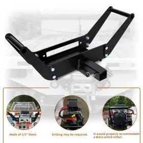 VC-LYA-023S ECOTRIC Cradle Winch Mount Mounting Plate #2