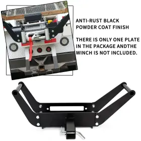 VC-LYA-023S ECOTRIC Cradle Winch Mount Mounting Plate #3