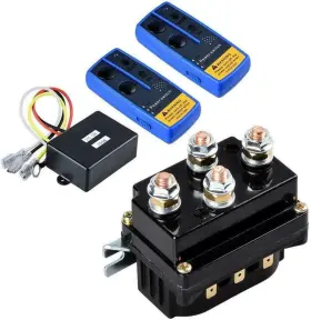 W2-204A-AZWB ELIPHS Winch Solenoid Relay Wireless Remote