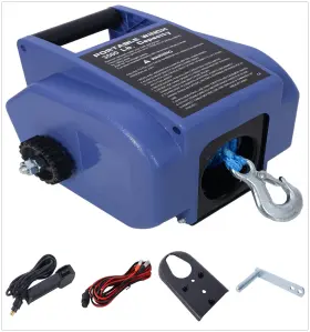 699989711658 ESDDG Reversible Electric Trailer Hitch Winch