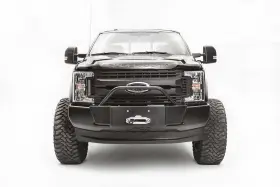 FS17-N4160-1 FAB FOURS Winch Mount Front Bumper Steel