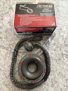 00260 FACTOR 55 Rope Retention Pulley Standard Shackle