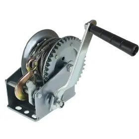 903036940835 FINDMALL Boat Trailer Winch Steel Cable Crank