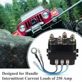 CZ348-E FISHBER Winch Relay Solenoid Contactor Protecting Atv #2