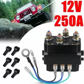 CZ348-E FISHBER Winch Relay Solenoid Contactor Protecting Atv