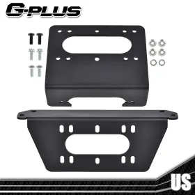 GPL387298 GPLUSMOTOR Winch Mount Plate Kit Xp 1000 4X4 Ranger