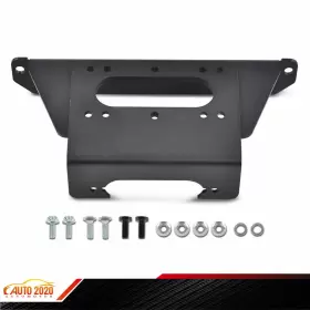 E-03WMB0003ABK GRANDORANGE Winch Mount Plate Kit Xp 1000 4X4 #2