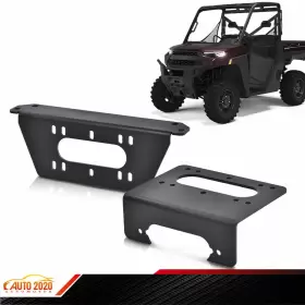 E-03WMB0003ABK GRANDORANGE Winch Mount Plate Kit Xp 1000 4X4 #3