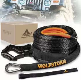 704771478722 HAWKLEY Synthetic Winch Rope Hook Recovery Snv