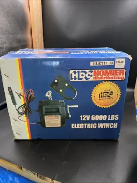 093184039065 HDC HOMIER Electric Winch Boat Trailer