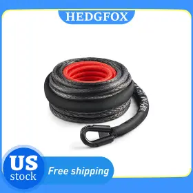 792671652380 HEGFOX Synthetic Winch Rope Line Recovery Cable