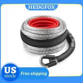 792671652519 HEGFOX Synthetic Winch Rope Line Cable Suv