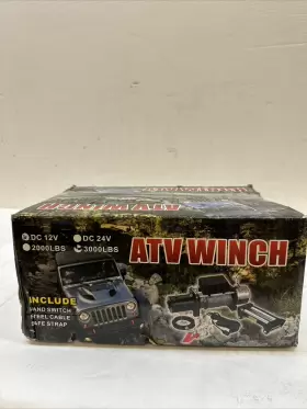 HD116572801 HIGHTECHDEALS Electric Winch Steel Cable Rope Atv #2