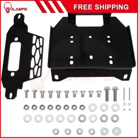 12506722 HILAMPS Utv Winch Mount Plate Bracket Rzr Xp 900