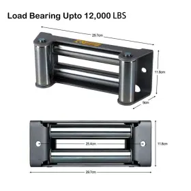 WRF10 HLMOPTIMO Winch Roller Fairlead Mount Cable #2
