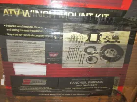 08L70-HR6-MF0 HONDA Winch Mount Kit Rancher Foreman Rubicon