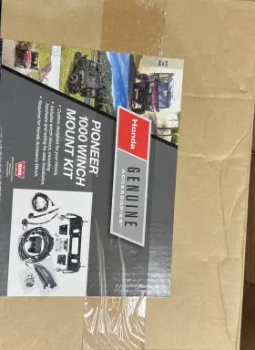 08L72-HL4-A04 HONDA Deluxe Winch Mount Kit Eps 1000 Pioneer