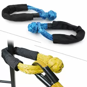 612045666907 HUKYU Synthetic Shackle Recovery Straps Winch