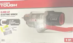 10801107 HYPER TOUGH Electric Utv Winch Synthetic Rope 5500