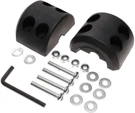 303277317988 IMUFER Rubber Hook Stopper Winch Cable Line Atv #3