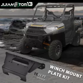 J-03WMB0003ABK JIJIAMOTOR13 Winch Mount Plate Kit Xp 1000 4X4