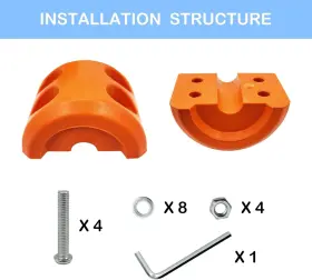 394784944638 JIOBVTS Winch Cable Hook Rubber Stopper Allen #2