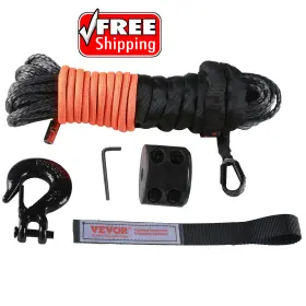 HCJPSJYX14INPYLCJV0342 KFFKFF Synthetic Winch Rope Line Cable