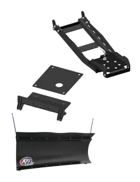 B111 KFI Snow Plow Utv Poly Kit X2 4X4 Yamaha Wolverine