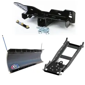 M-B111 KFI Plow Midsize Poly Blade Kit Efi 500 Polaris Ranger