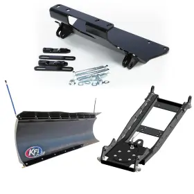 M-B111 KFI Plow Pro Poly Blade Kit YXR660FA 4X4 Yamaha Rhino