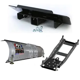 M-B111 KFI Snow Plow Steel Blade Kit Xp 1000 Polaris Ranger