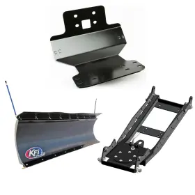 M-B111 KFI Plow Deere Pro Poly Blade Kit 620I 4X4 John-deere