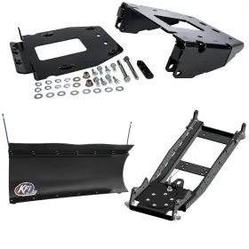 M-B111 KFI Plow Hl Poly Blade Kit Rzr Xp Eps 1000 Polaris