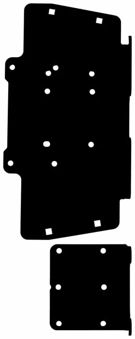 10-0800 KFI PRODUCTS Winch Mount Rtv 500 Kubota